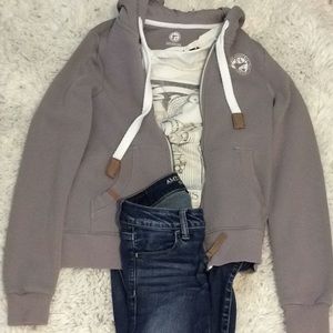 AUTHENTIC Birkenstock Zip Up Hoodie